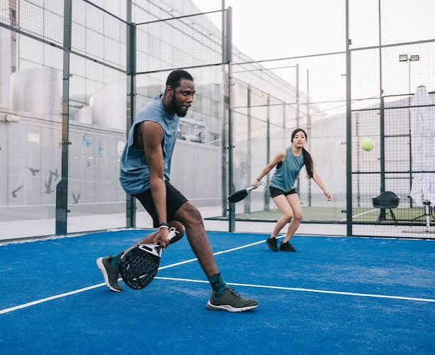 Padel player