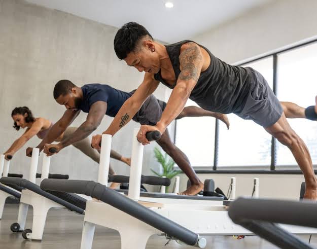Pilates session